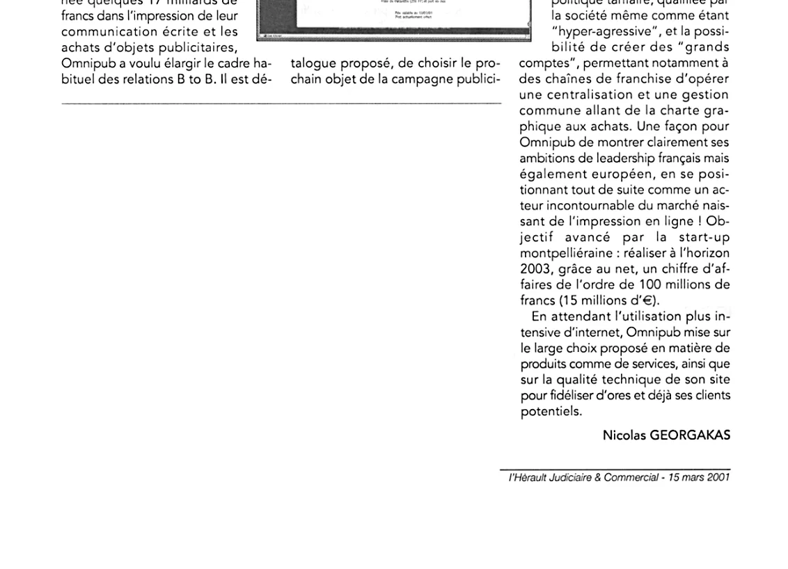 Omnipub : de l’innovation et de l’ambition “on line” — lecture locale 2