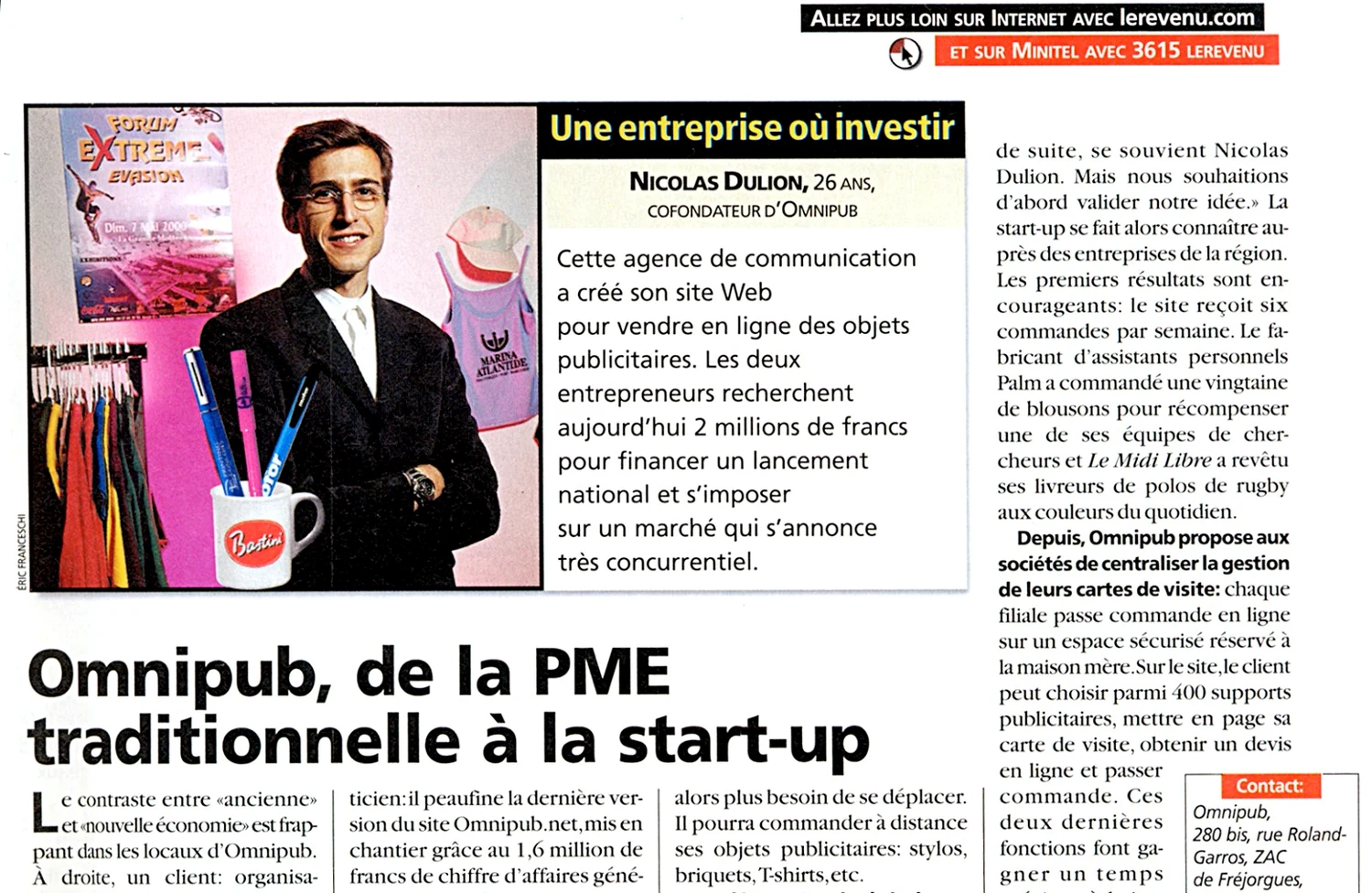 Omnipub, de la PME à la start-up — lecture locale 1