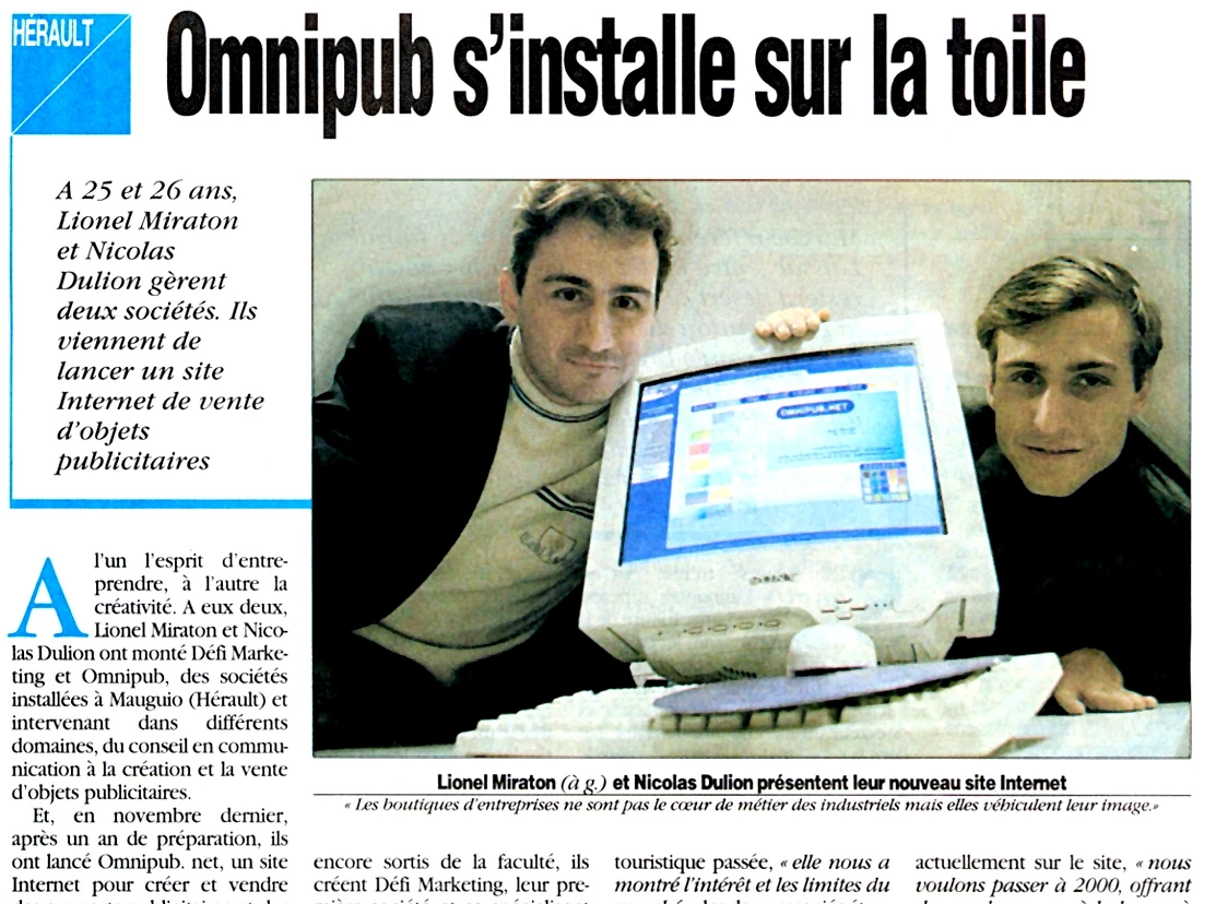Omnipub s’installe sur la toile — lecture locale 1